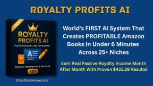 Read more about the article Royalty Profits AI Review 2025 – The Ultimate AI Tool for Passive Income Through Amazon KDP